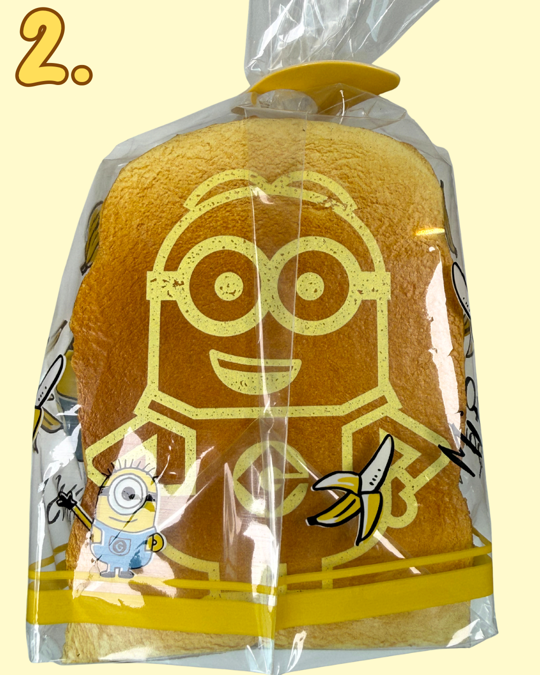 Rare Discontinued Universal Studios Japan Minion Bread Squishy