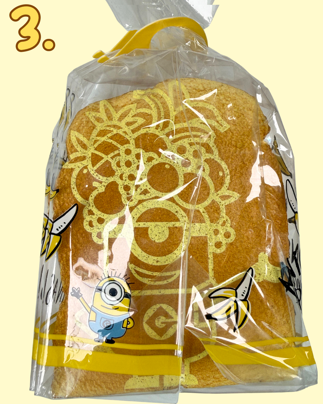 Rare Discontinued Universal Studios Japan Minion Bread Squishy